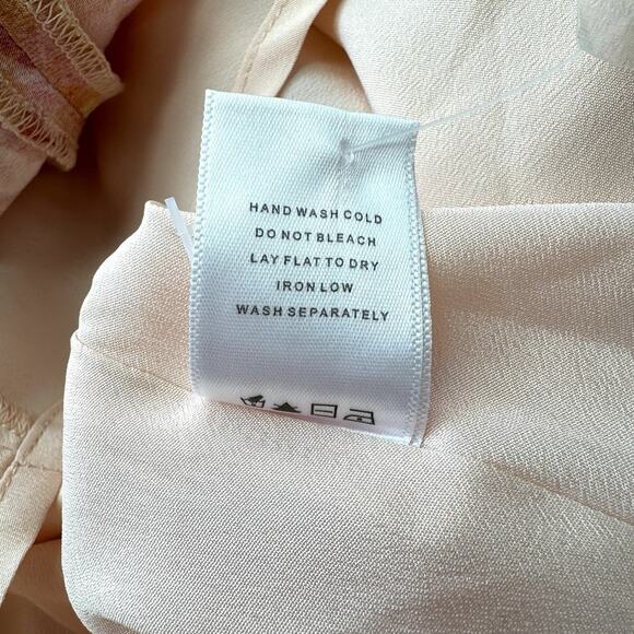 Lovers + Friends Women’s Zeta Halter Plunge Neckline Maxi Dress Size M Sundress - Picture 9 of 9